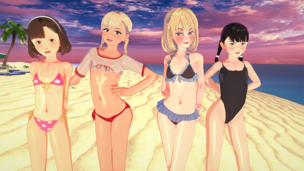 Original Character pack 2 for Koikatsu