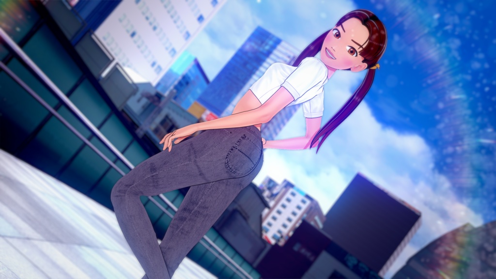 Young Lara Croft Koikatsu card