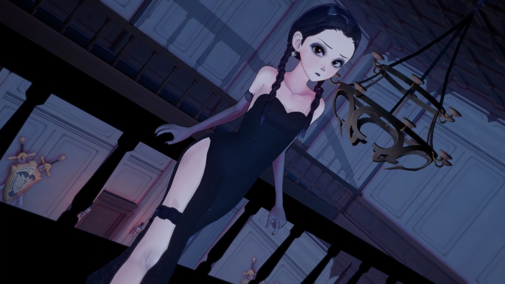 Wednesday Addams Koikatsu card