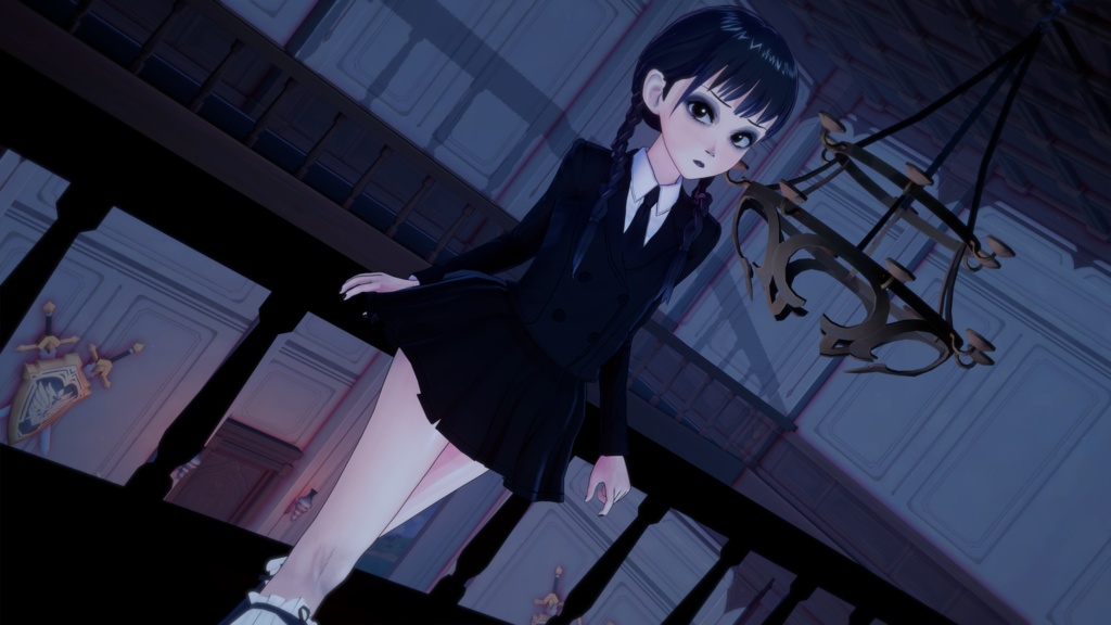 Wednesday Addams Koikatsu card