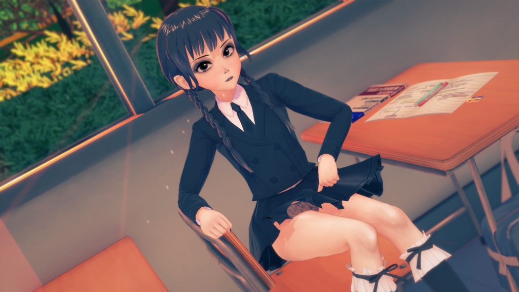 Wednesday Addams Koikatsu card