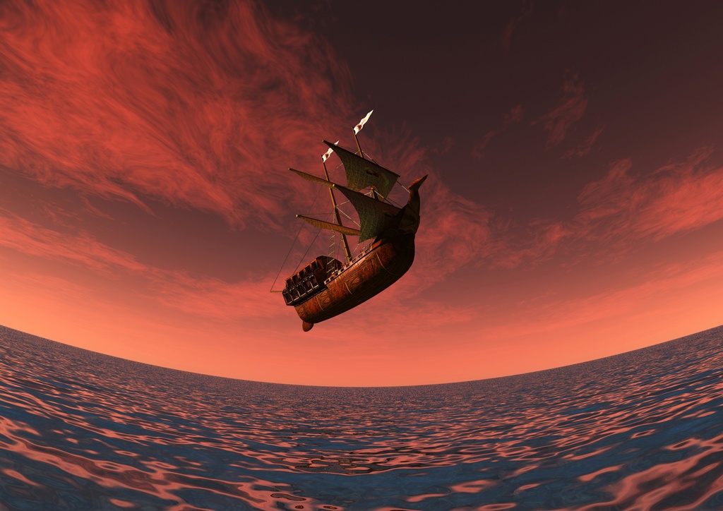 《望林堂幻想画廊》未来への飛翔