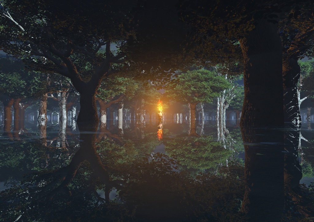 《望林堂幻想画廊》永遠の灯