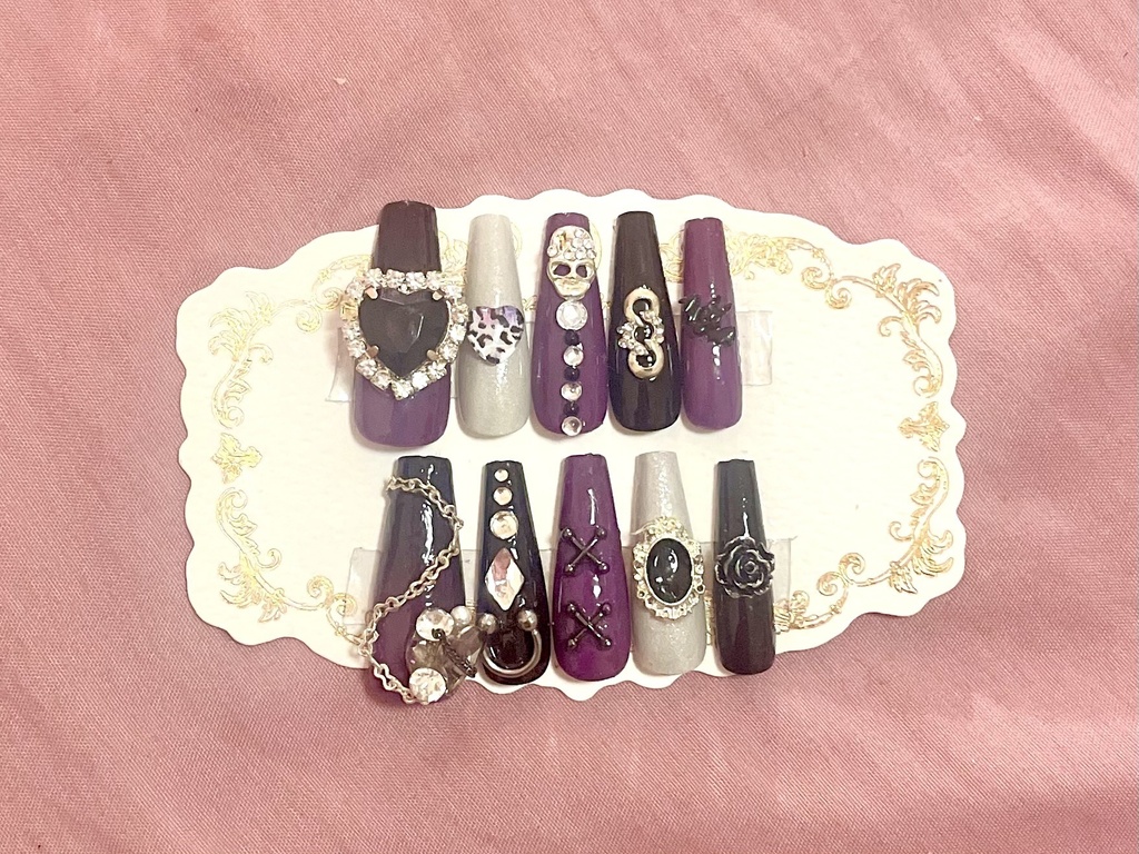 あんさんぶるスターズ UNDEADイメージ ネイルチップ