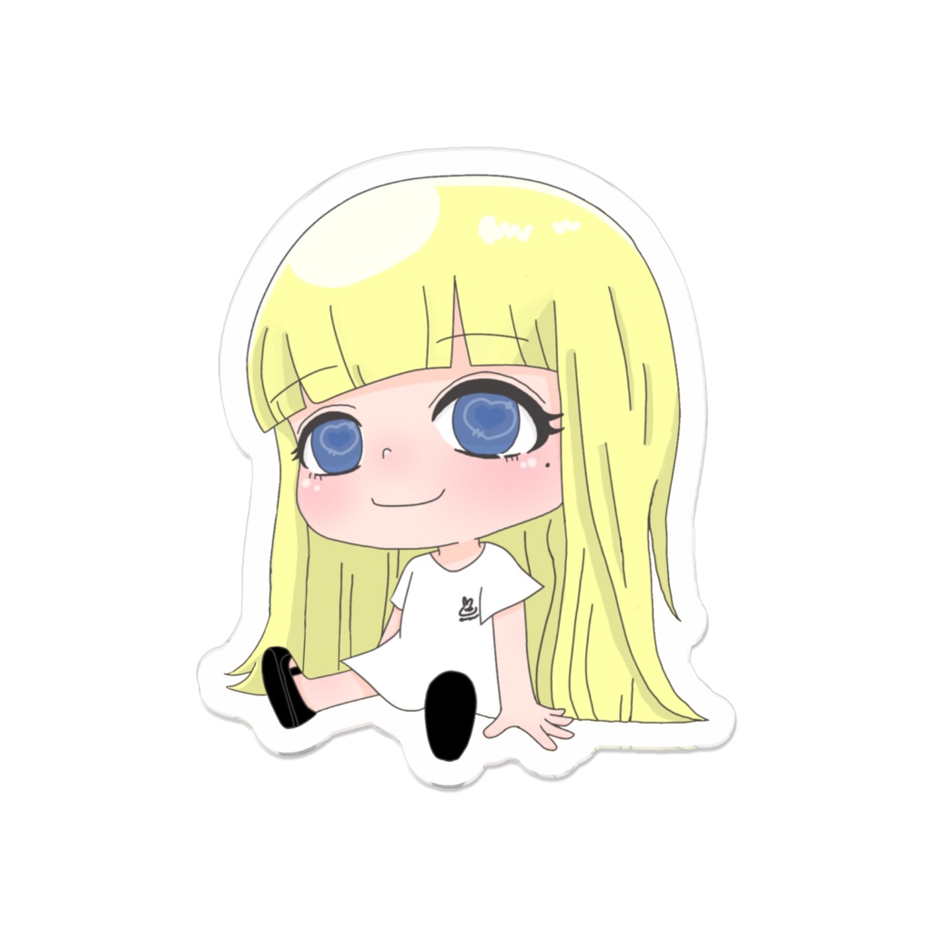 おつきちゃんアクリルバッジ