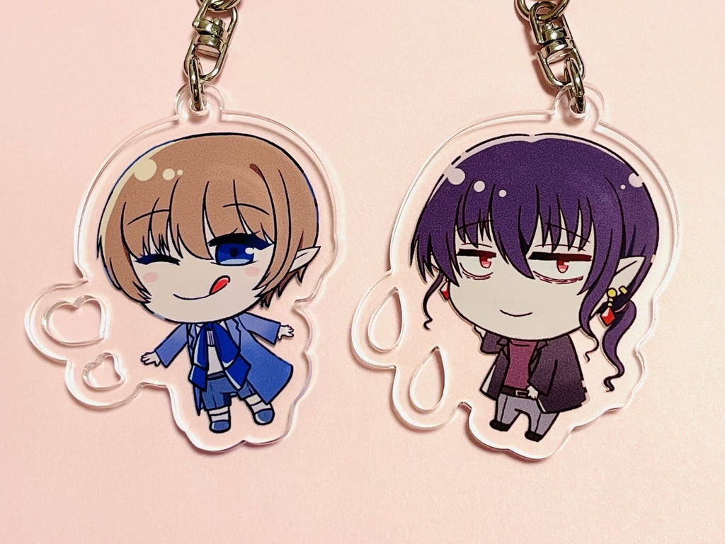 吸楽NPC両面アクキー