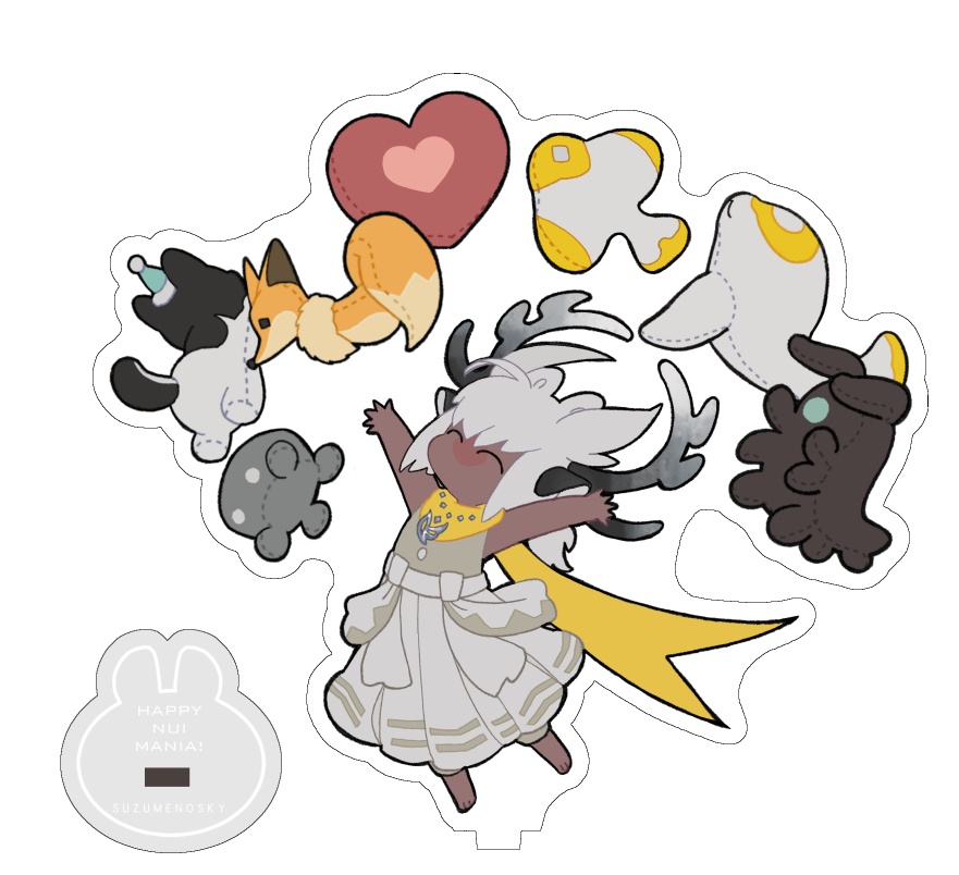 はぴぬいアクリルスタンド