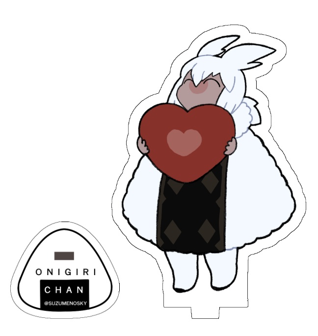 おにぎりちゃんアクリルスタンド（うめぼし）