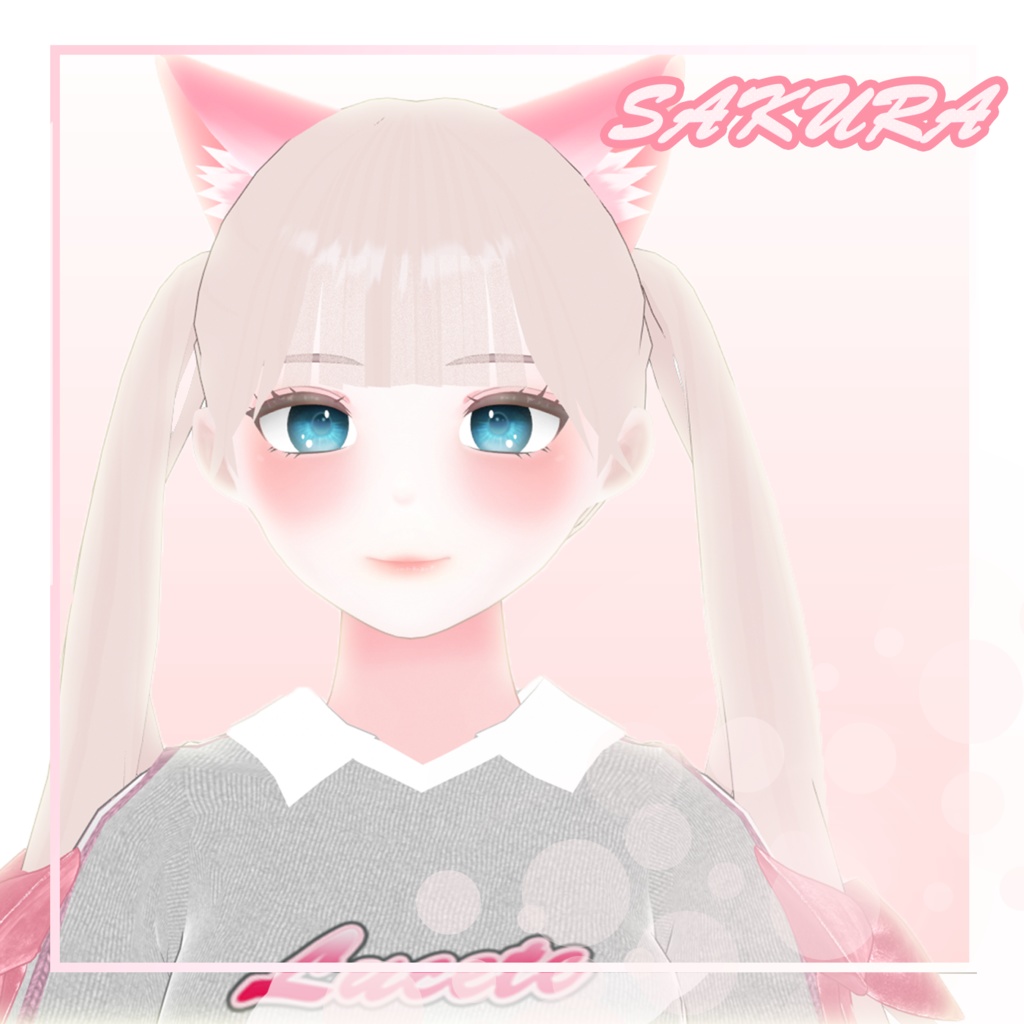 【さくら】 Sakura [オリジナル3Dモデル]