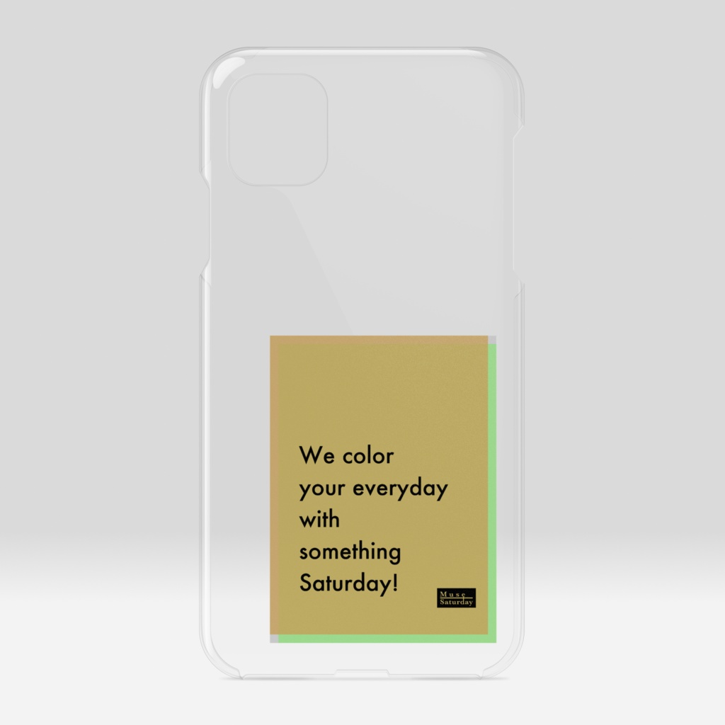 クリアiPhoneケース《iPhone11》