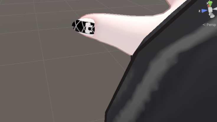 sio専用 ネイルテクスチャ+シンプルメイク