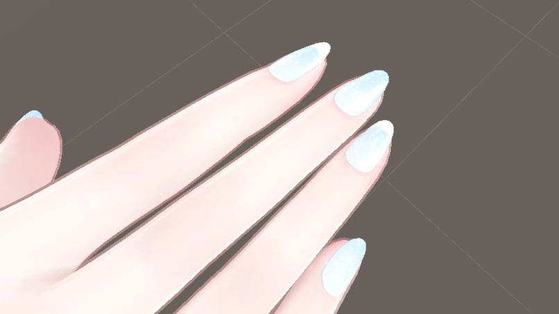 sio専用 ネイルテクスチャ+シンプルメイク