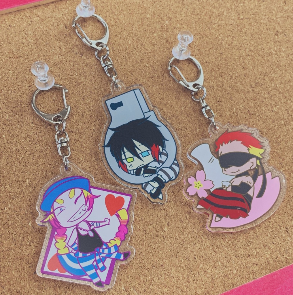 【nnbk】アクリルキーホルダー