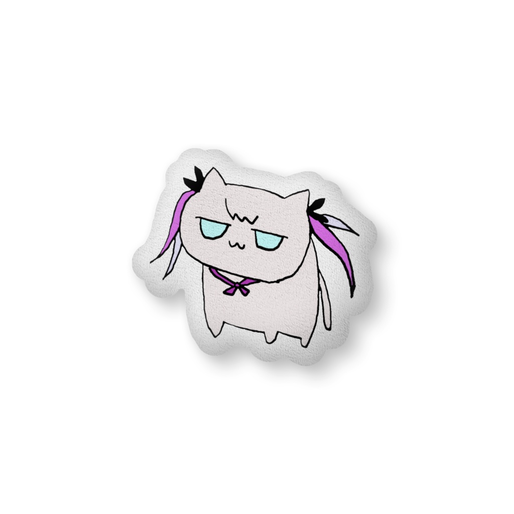 すずーにゃふかふかクッション