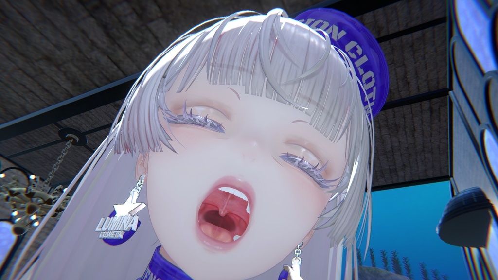 【VRC想定】リアルっぽい口内【複数対応】