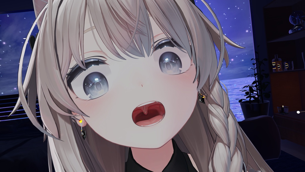 【VRC想定】リアルっぽい口内【複数対応】