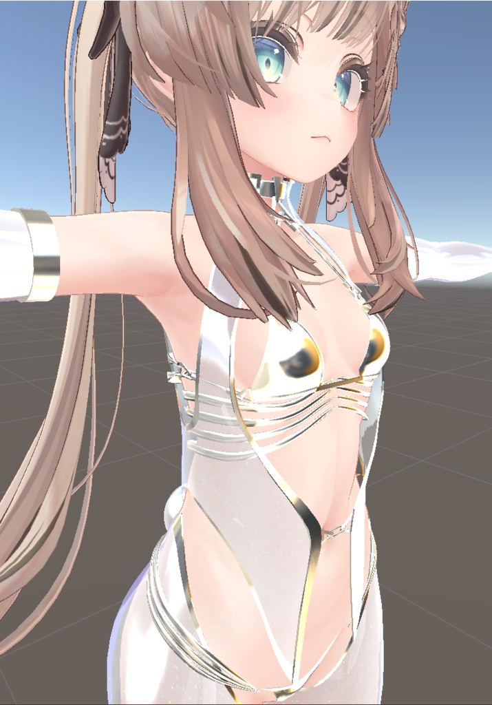 【VRC想定】 Metal Bone Bunny (マヌカ対応)