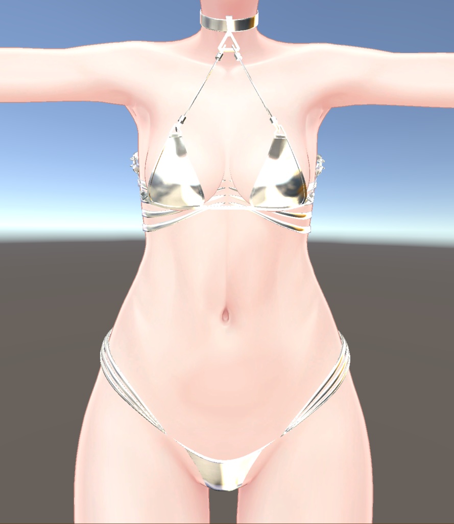 【VRC想定】 Metal Bone Bunny (マヌカ対応)