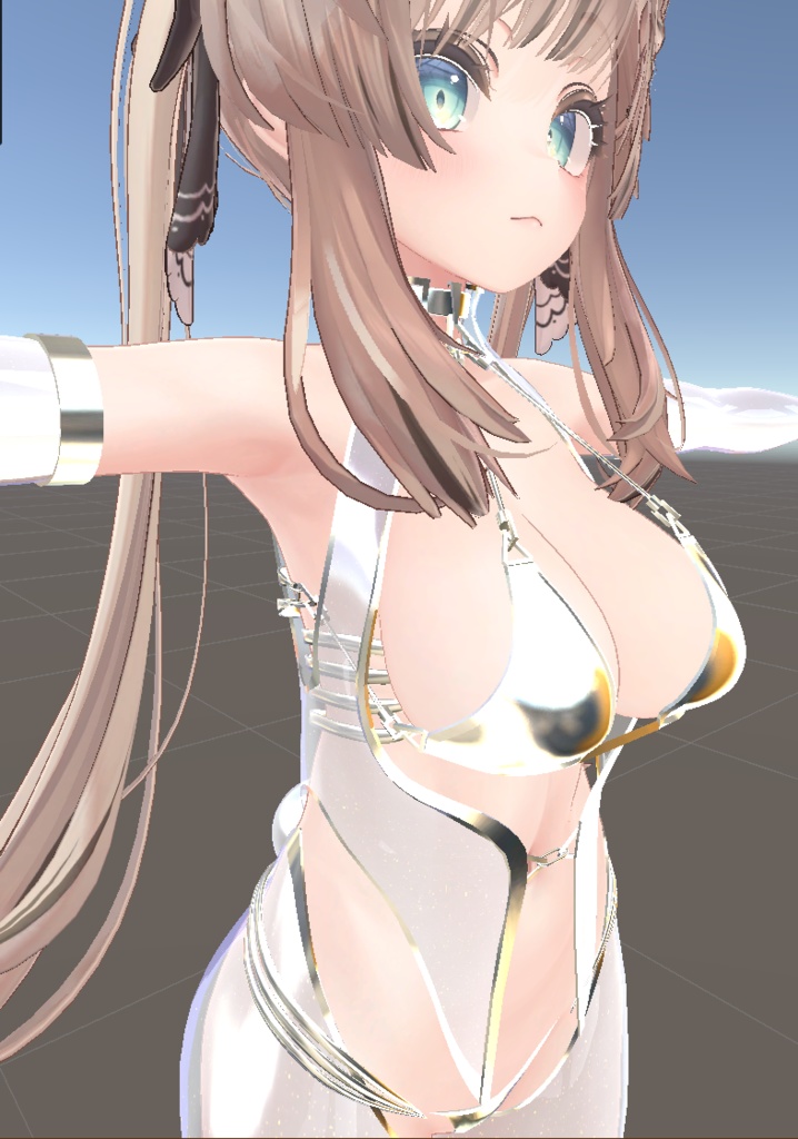 【VRC想定】 Metal Bone Bunny (マヌカ対応)