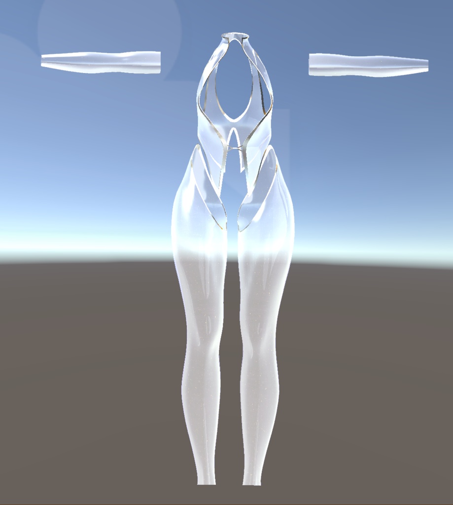 【VRC想定】 Metal Bone Bunny (マヌカ対応)