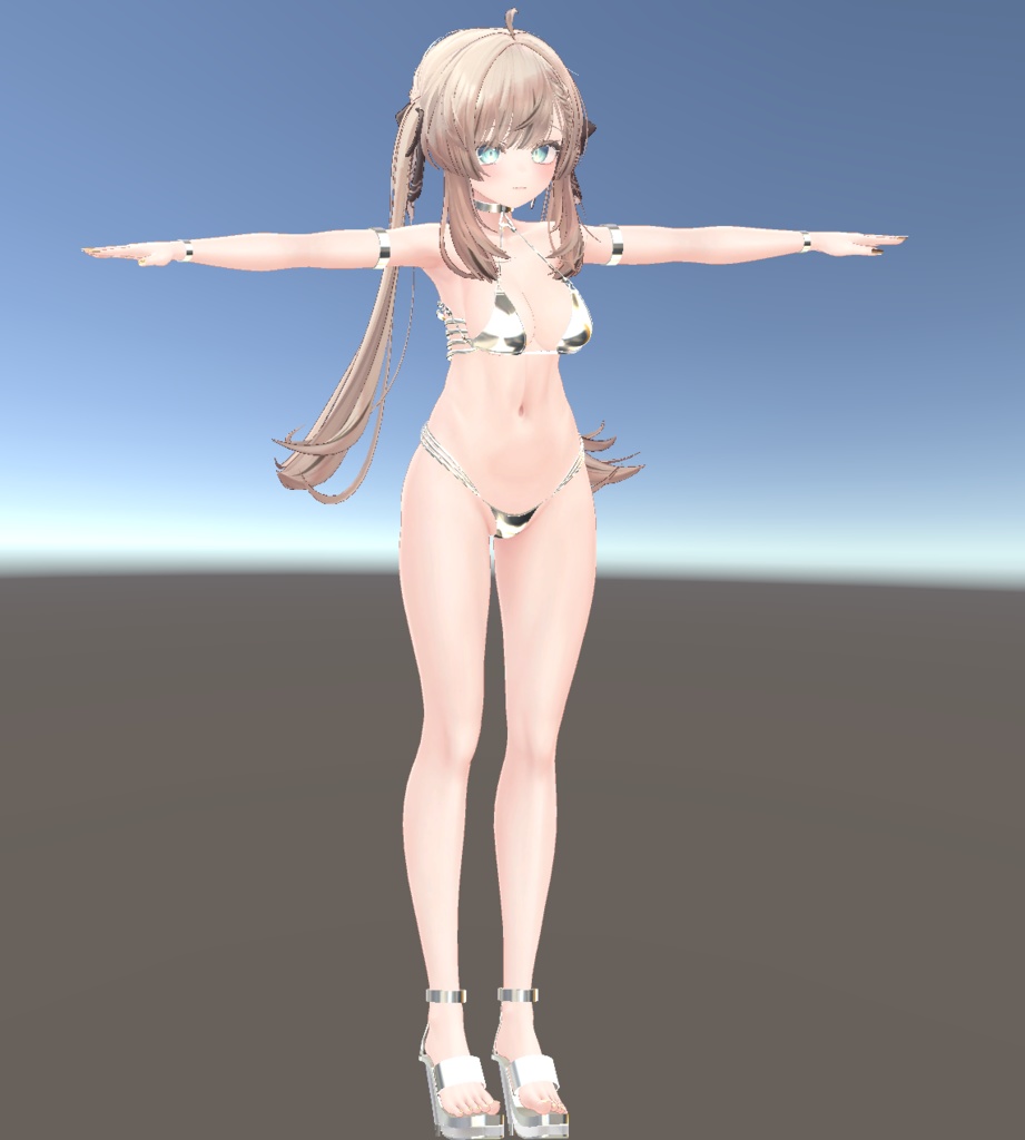 【VRC想定】 Metal Bone Bunny (マヌカ対応)