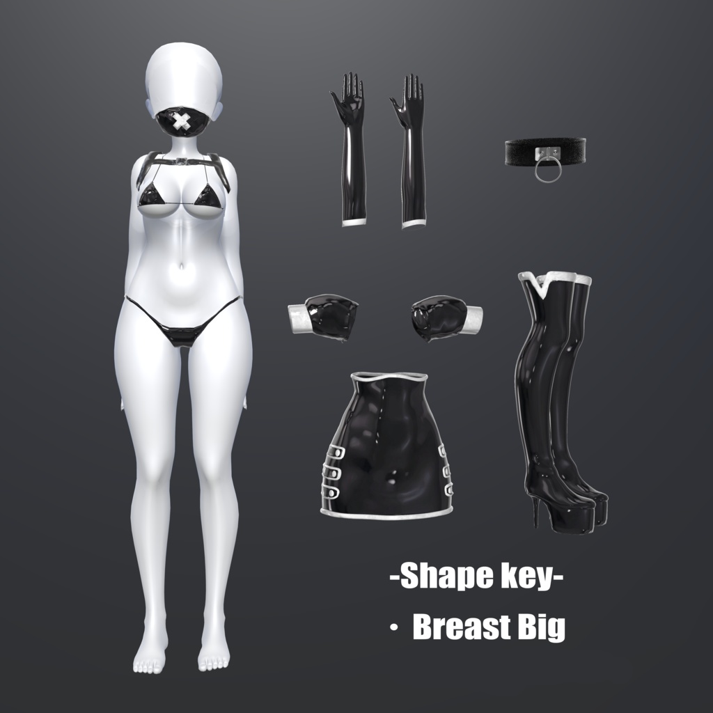 【複数対応】FetishWear/フェティッシュウェア【VRC想定】