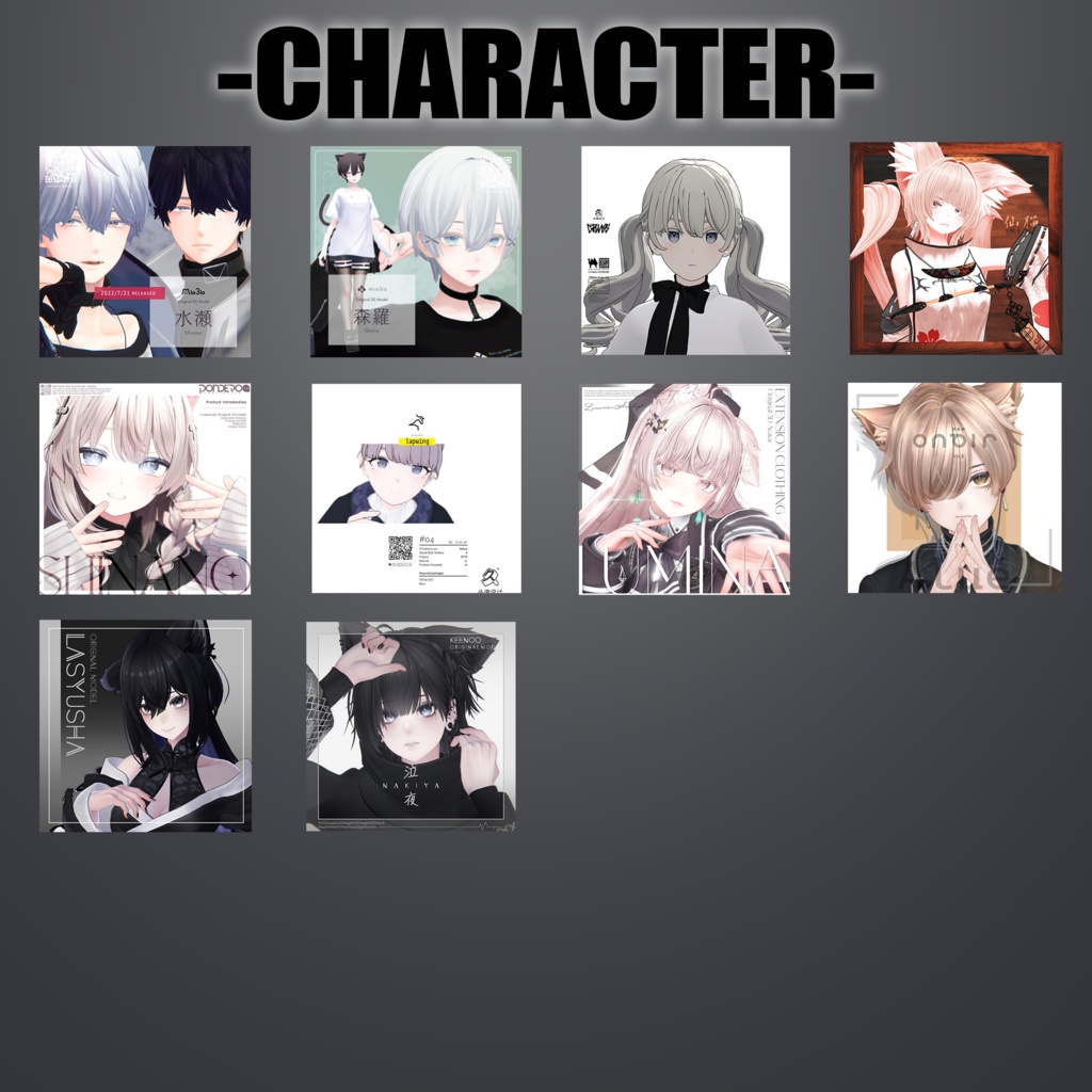 【複数対応】ターバンヘアー【VRC想定】