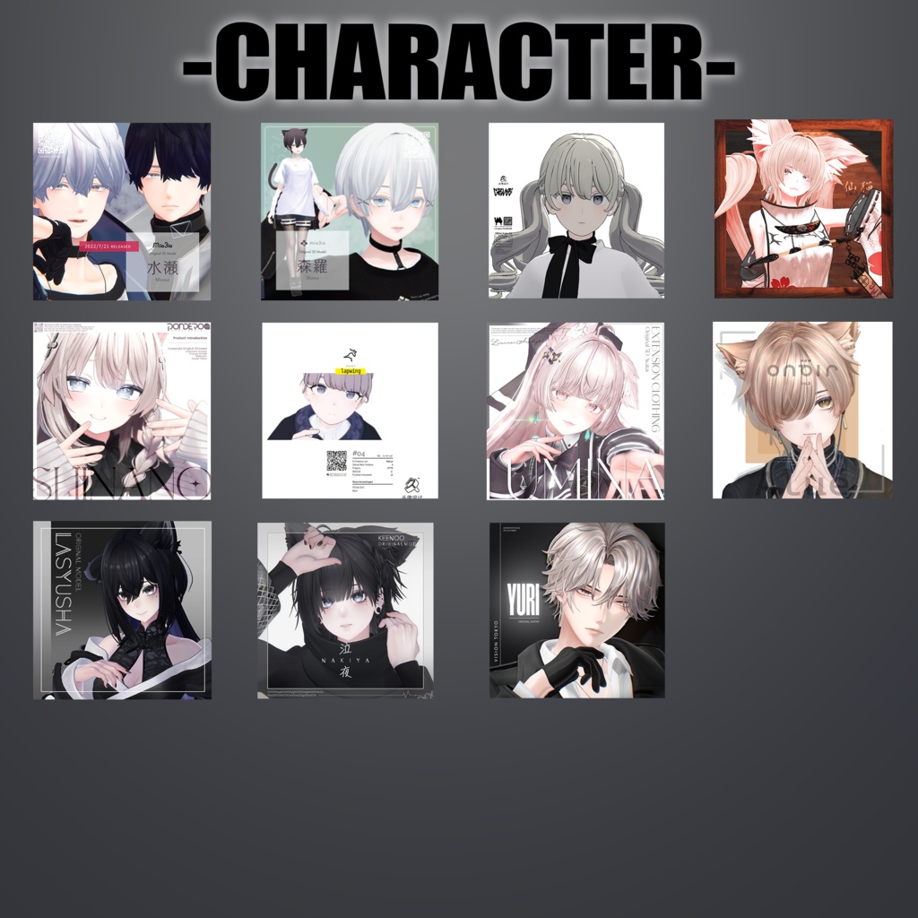 【複数対応】ターバンヘアー【VRC想定】