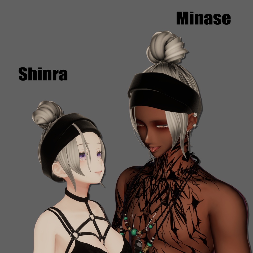 【複数対応】ターバンヘアー【VRC想定】