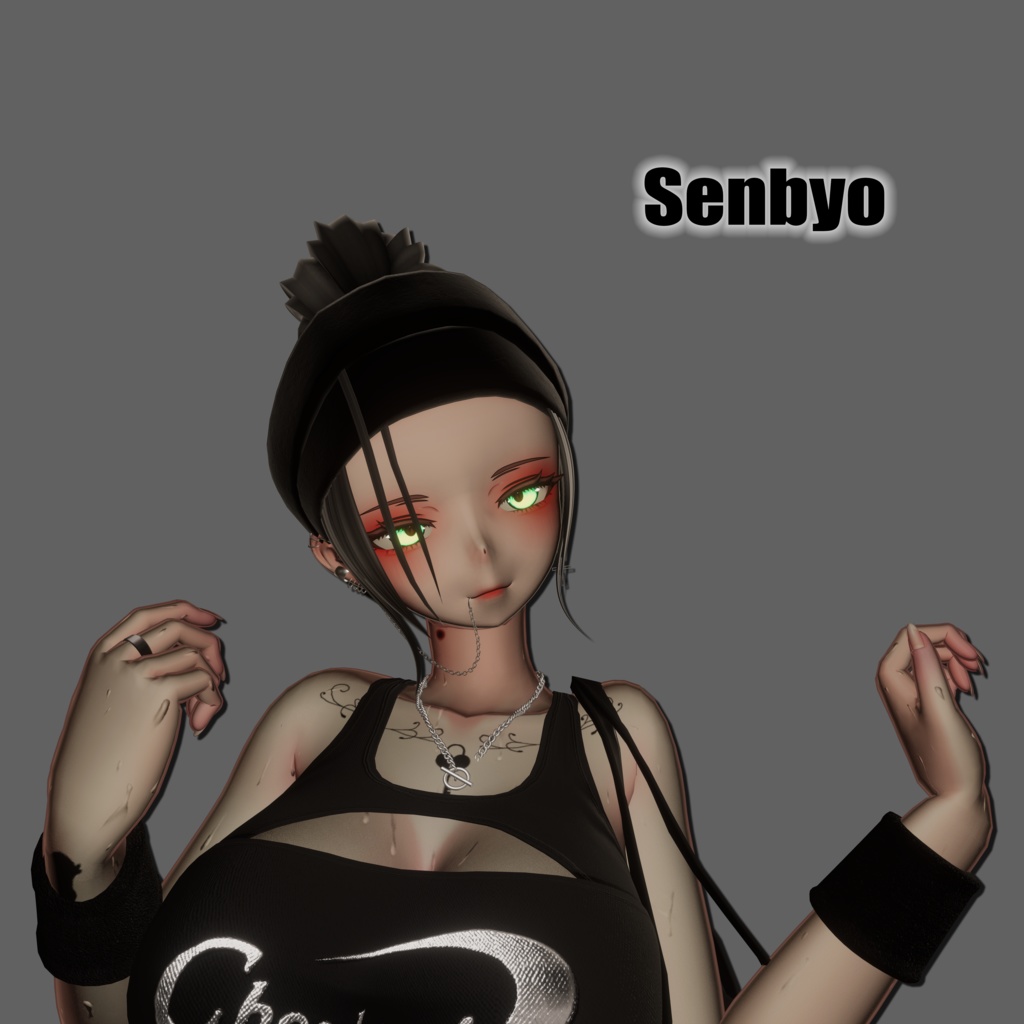 【複数対応】ターバンヘアー【VRC想定】