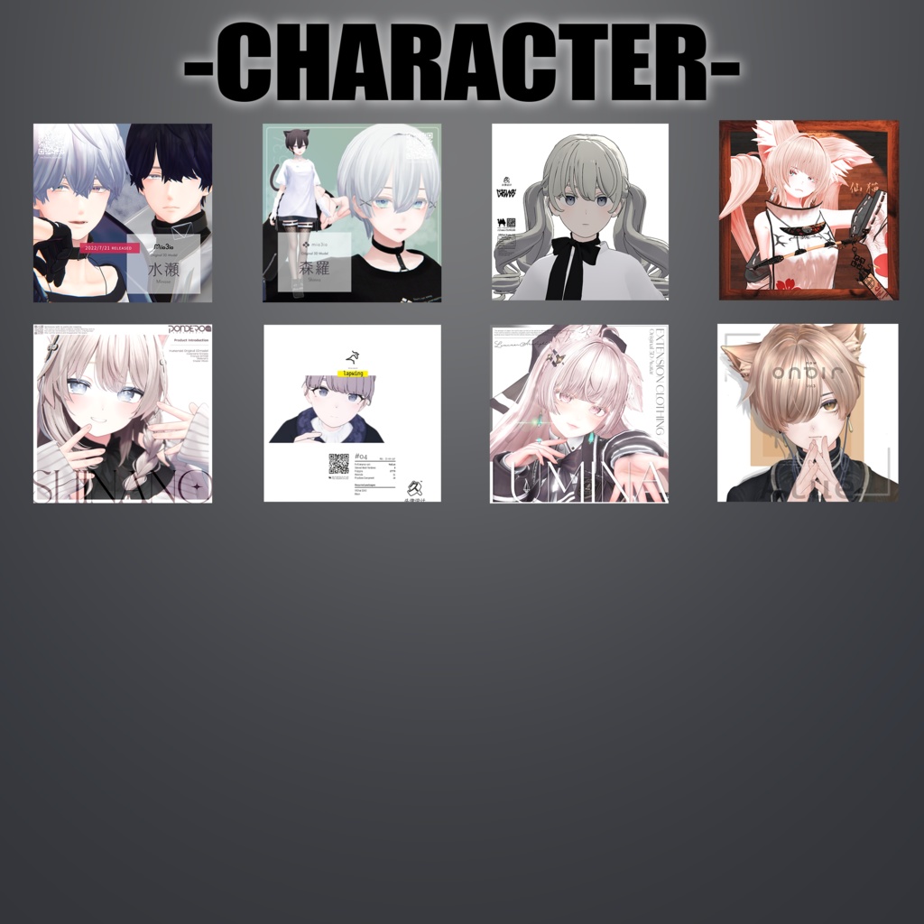 【複数対応】ターバンヘアー【VRC想定】