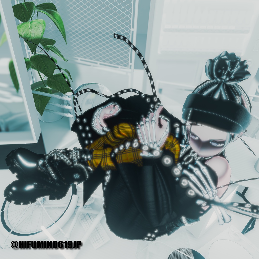 【複数対応】ターバンヘアー【VRC想定】