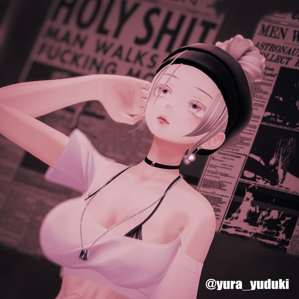 【複数対応】ターバンヘアー【VRC想定】