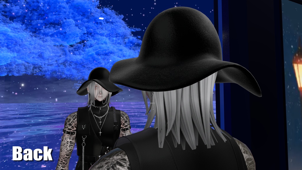 【複数対応】エレガントヘアー【VRC想定】