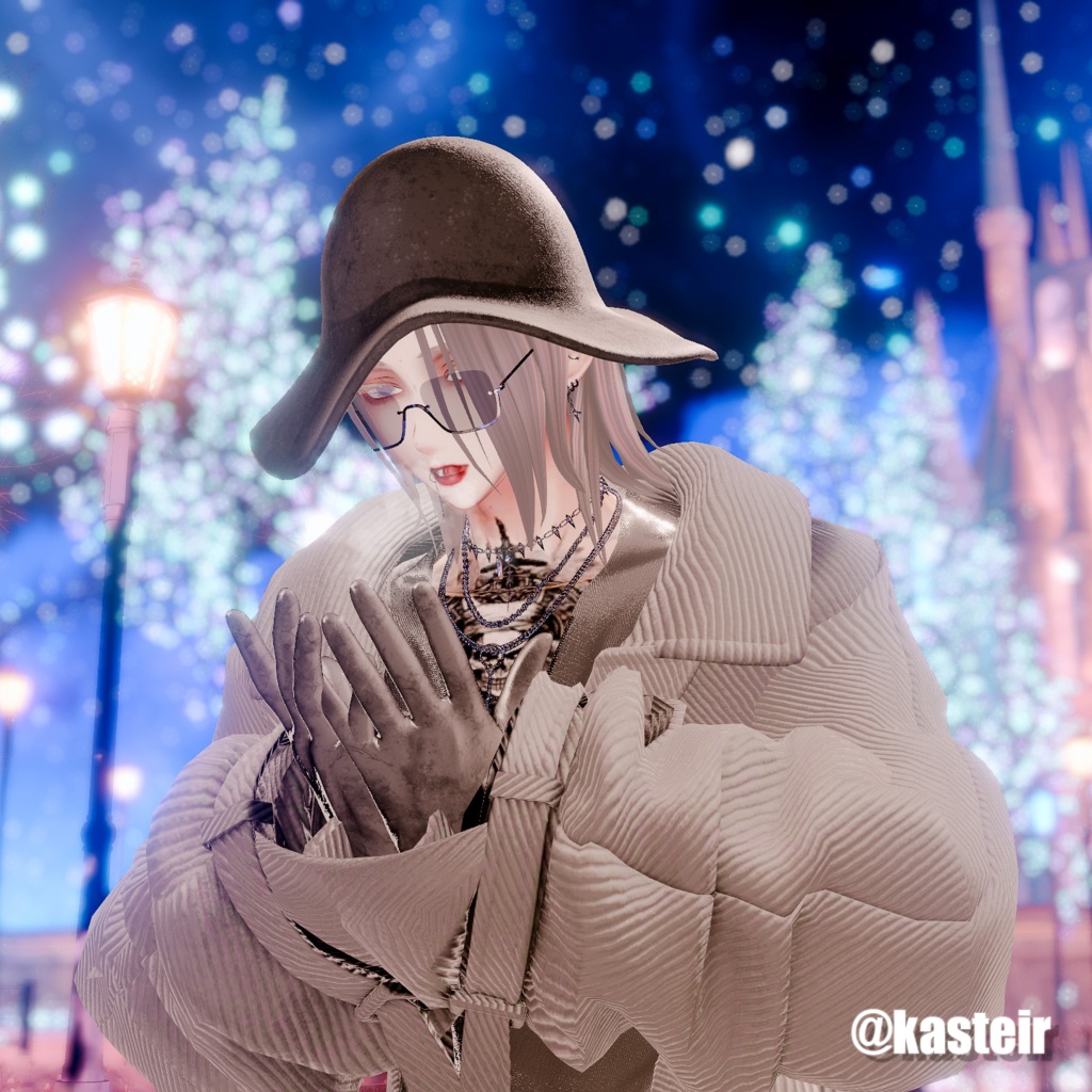 【複数対応】エレガントヘアー【VRC想定】