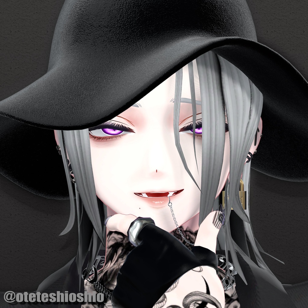 【複数対応】エレガントヘアー【VRC想定】