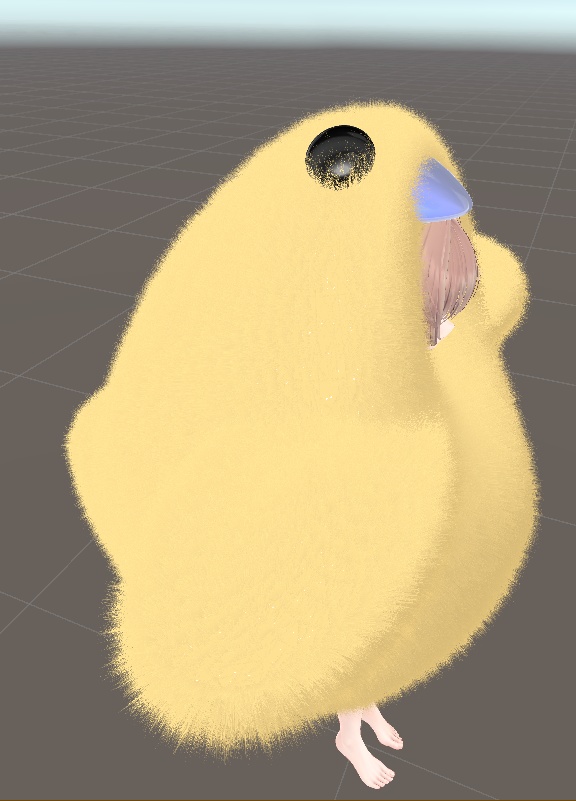 ひよこの着ぐるみっぽいなにか【まぬかちゃん用】