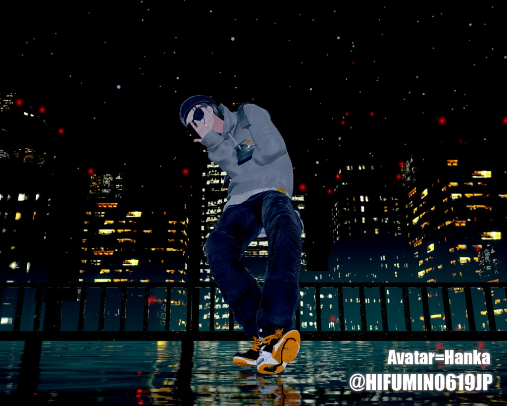 【複数対応】ベレーヘアー【VRC想定】