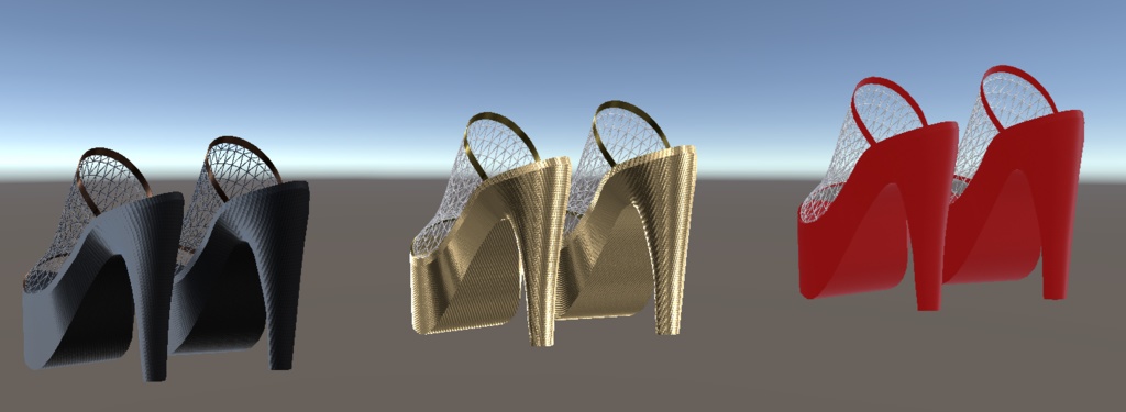 【VRC想定】厚底サンダル 複数対応