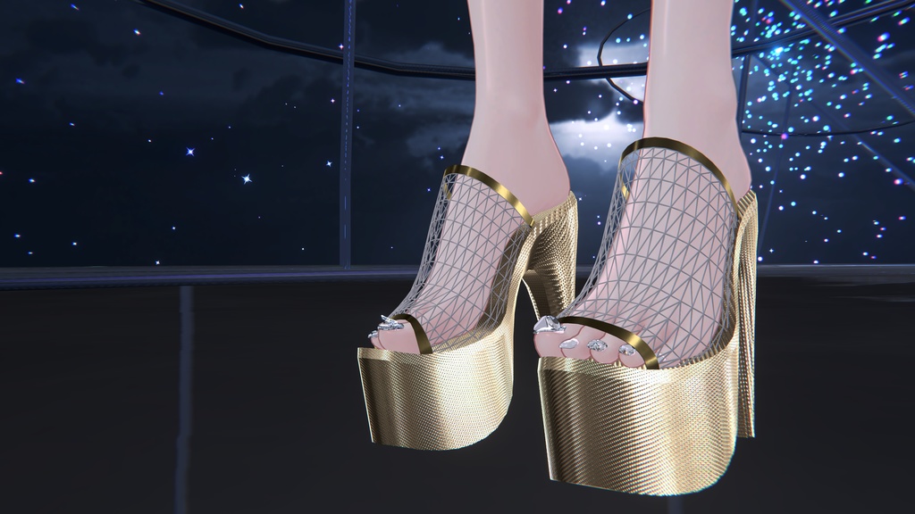 【VRC想定】厚底サンダル 複数対応