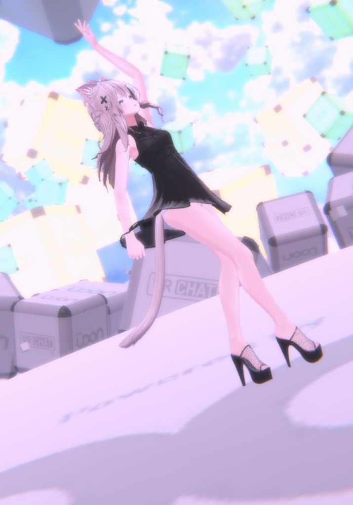 【VRC想定】厚底サンダル 複数対応