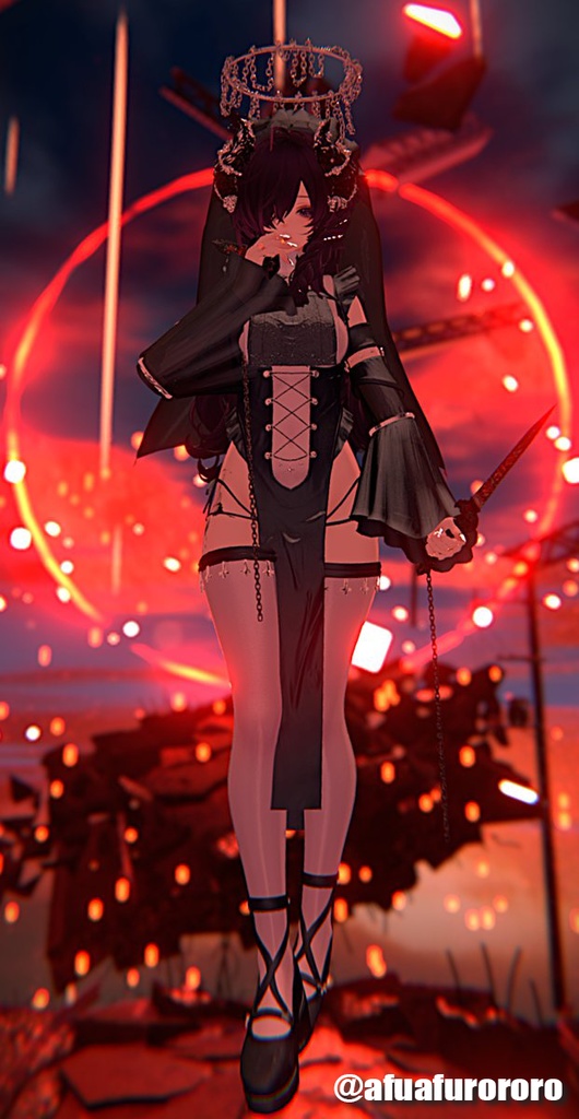 【PB設定済】CHAIN HALO【VRC想定】