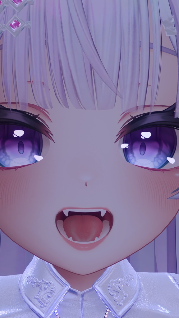 リアルっぽい口内 舌テクスチャー (愛莉ちゃん用)