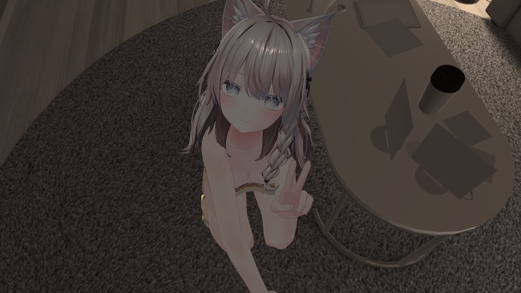 【VRC想定】チューブトップ マヌカ、しなの、愛莉