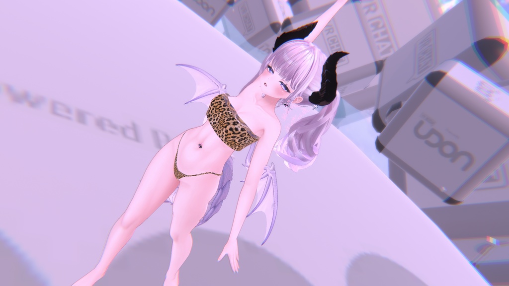 【VRC想定】チューブトップ マヌカ、しなの、愛莉