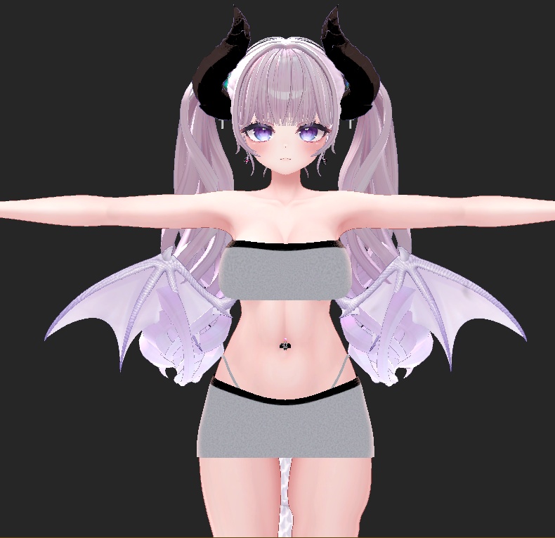 【VRC想定】チューブトップ マヌカ、しなの、愛莉