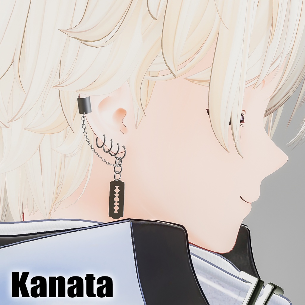 【複数対応】揺れるレーザーピアス/RazerPierce【VRC想定】