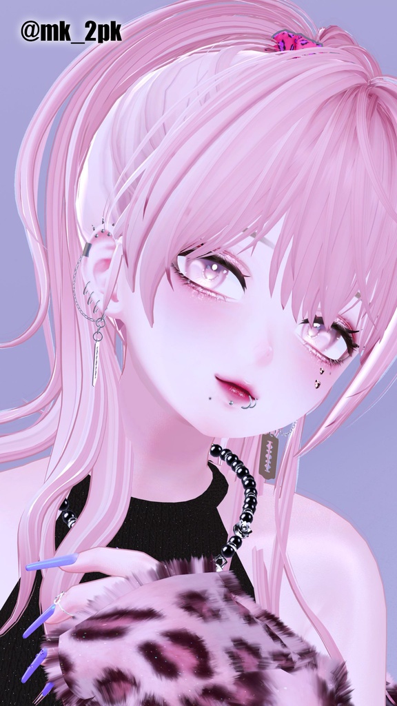 【複数対応】揺れるレーザーピアス/RazerPierce【VRC想定】