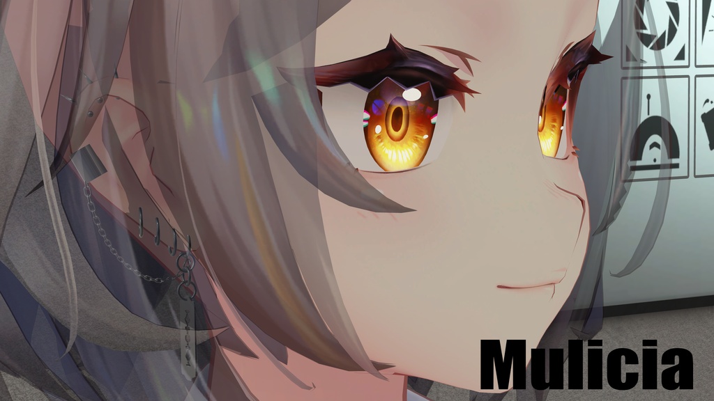 【複数対応】揺れるレーザーピアス/RazerPierce【ModulerAvatar対応済】