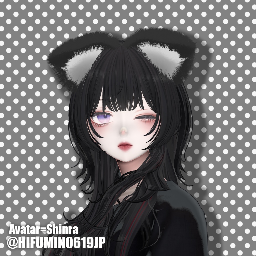 【複数対応】声で動くピコピコふわケモセット/KemoSet【VRC想定】